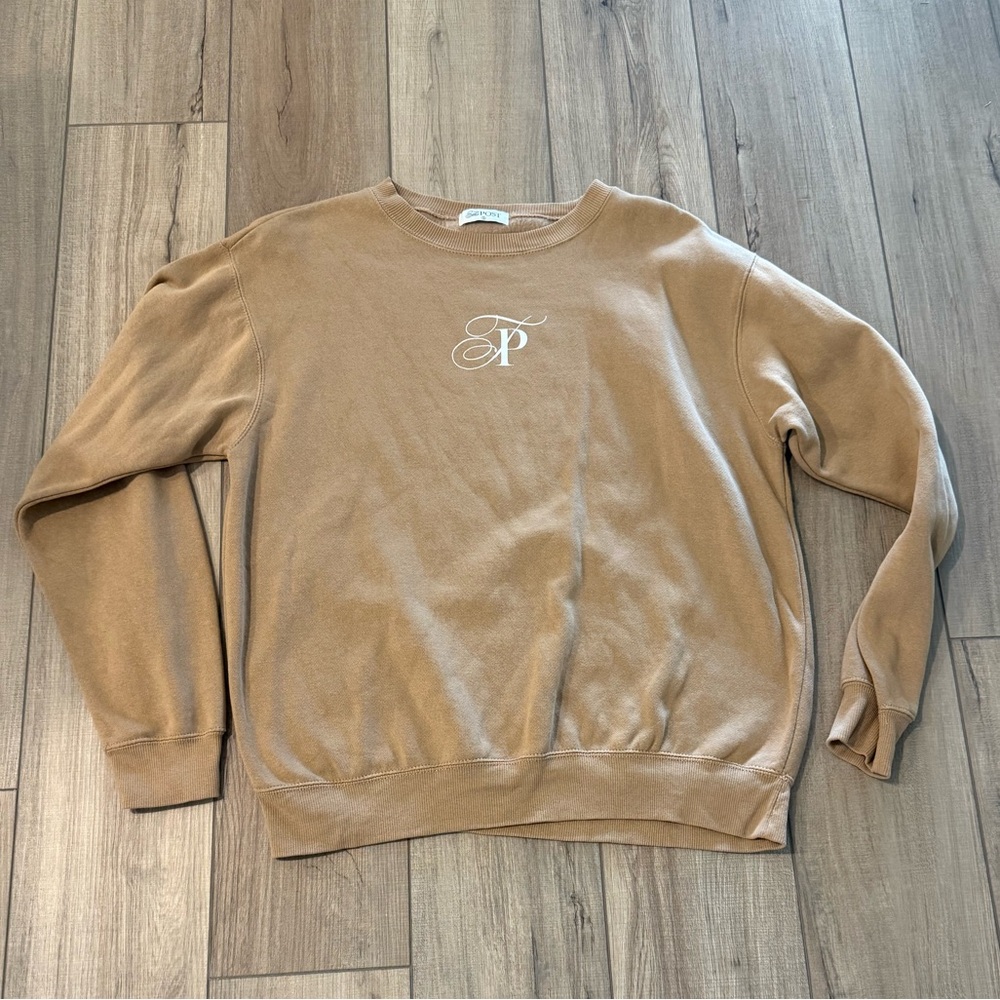 The Post Boutique Tan Sweatshirt